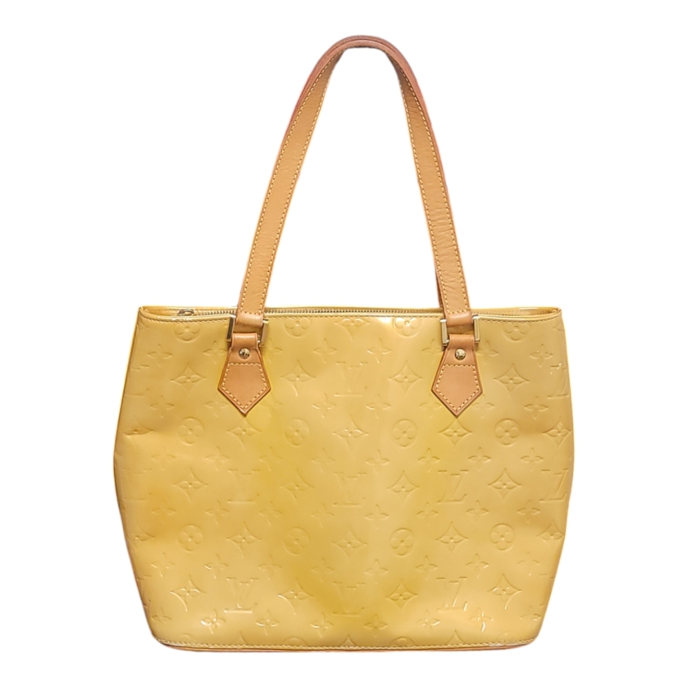LOUIS VUITTON LV Vernis Houston Yellow